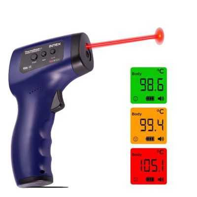 Intex ThermoBeam Infrared Thermometer With Advance Laser Pointing Feature