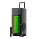Intex Thriller 1000 Trolley 100W Speaker (Rechargeable, Karaoke Mic, Touch Control, RGB LED, FM/USB/AUX/BT, 8" Woofer, Black)...