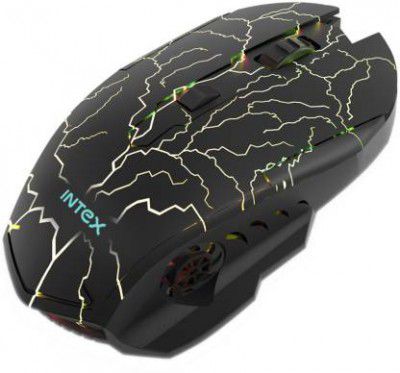 Intex Wired Gaming Mouse Max 01 (USB 2.0, Black)