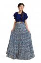 INVALID DATA Girl's Crepe Fashion Dream Traditional Readymade Lehenga Choli Set...