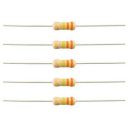 INVENTO 10Pcs 330K Ohm Carbon Film Resistor 1/4 W Resistance 0.25 Watt 250mW 5% Tolerance For DIY...