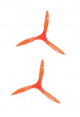 INVENTO 2 Pcs 5 inch 3 Blade Fan Propeller Prop fit for 2mm Shaft DC Motor Hobby DIY Science Projects