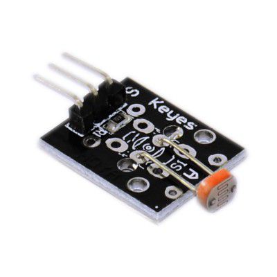 Invento 3pin Optical Sensitive Resistance Light Detection Photosensitive LDR Sensor Module 