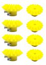 INVENTO 8pcs 3D Printed Plastic Bevel Gear 16 Teeth, 43mm dia, 10mm Width, 5mm hole...