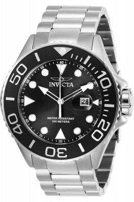 Invicta Stainless Steel Analogue Silver Dial Men Watch-28765, Silver Band