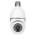 INVICTO Wi-Fi CCTV Camera E27 MODEL1080p Wireless PTZ Bulb Shape V380 Pro | Continuous Recording with Motion Sensor LED Lights...