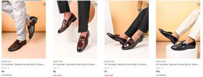 85% OFF: Invictus Men’s Formal Shoes Starts at Rs.719