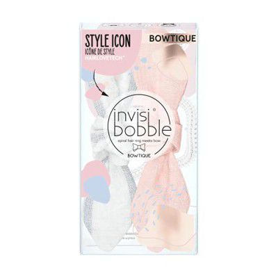 Invisibobble Bowtique Duo Nordic Breeze Lemming Go