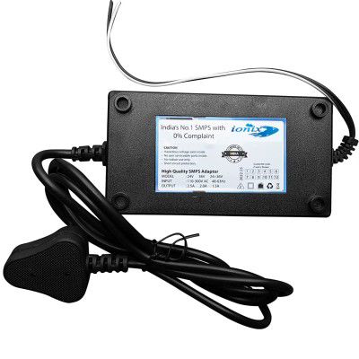 IONIX 24v Power Supply (1 Year Warranty) Adapter for Water Purifier (Black)