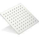 IONIX 8 inch Rain shower Stainless Steel 304 shower head 8 inch, luxury bathroom shower 8 x 8 size, heavy metal SS-304 grade material, Ultra slim, Silver, 1 set...