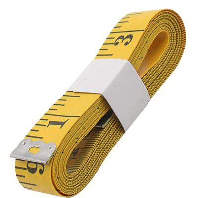 IONIX Measuring Inch Tape, 150 cm (Yellow Pack of 01)