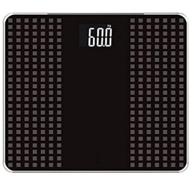 IONIX Weight Machine for body Weight | Human body scale | Weighing Machine | LCD Bathroom Personal Weight weighing scale, (Black)