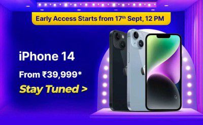 Flipkart : iphone 14 sale at 12pm today