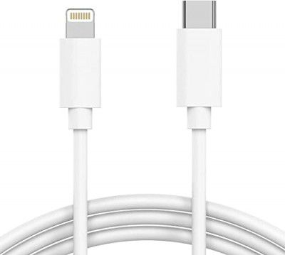iphone Lightning 20W Fast Charging Cable For iPhone Charger (20W Only Cable) White