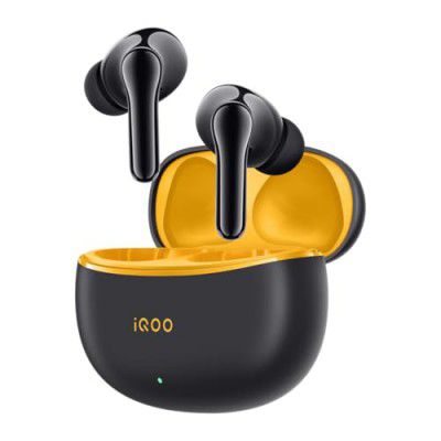 iQOO TWS 1e in-Ear Earbuds with Mic, Upto 42 hrs Playback time (Flame Yellow)