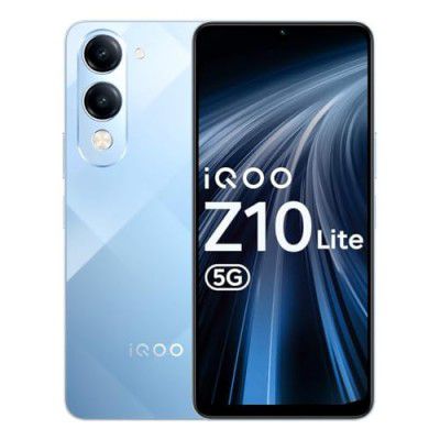 iQOO Z10 Lite 5G (Titanium Blue, 4GB RAM, 128GB Storage)