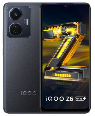 iQOO Z6 44W (4GB RAM, 128GB Storage) | 44W FlashCharge + 5000mAh Battery | FHD+ AMOLED Display | in-Display Fingerprint