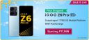 iQOO Z6 Pro 5G (8GB RAM | 128GB Storage) @₹17,999...