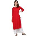 ishin Women's Rayon Regular Kurta...
