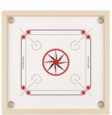 Ishu Sports White full size carrom board with stiker coins and powder | 82 cm...
