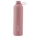 ISILER 1 liters Insulated Bottle, Stainless Steel Thermal Bottle with Silicone Handle...