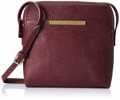 Isle Locada by Hidesign Womens Crossbody bag (Red)