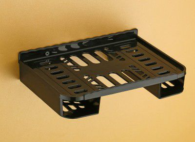 iSTAR Acrylic Tv Set Top Box Stand With Remote Holder Wall Mount Shelf Dth Stand