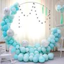 ITAF Blue Pastel Balloons For Birthday/Anniversary/Engagement/Wedding/Baby Shower/Farewell/Any Special Event Theme Party Decoration - Pack of 50...