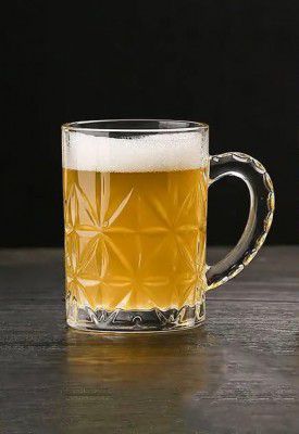 Italian Premium Glass Beer Mug | 420ml