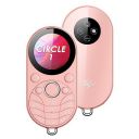 Itel Circle 1 Unique Design with Round Screen Mobile Phone,500mAh Battery and 1.32-inch Display BT Call| Rose Gold...