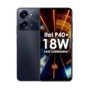 itel P40+ | 4GB RAM+128GB ROM | 13MP AI Rear Camera | 7000mAh Battery | 18W Fast Charging | 6.8\' HD+ IPS Punch Hole 90Hz Display | Force Black...