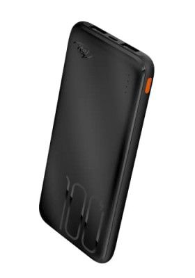 Itel Power Go Star 100 (IPP-53) 10000mAh Lithium_Polymer Slim Power Bank_Black