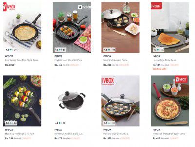 Ivbox Cookware upto 83% off starting From Rs.178