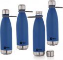 iVBOX Sporto-750ml Unbreakable Stainless Steel Water Bottle for Fridge, Home/Office 750 ml Bottle  (Pack of 4, Blue, Steel)...