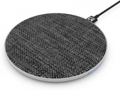 iVoltaa Air.base1 with Type-C Cable for Qi Enabled Devices 10W Wireless Fabric Charging Pad