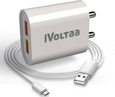 iVoltaa FuelPort 3.0 with Micro USB Cable 15 W 3 A Multiport Mobile Charger