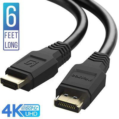 iVoltaa High Speed 4K 60 Hz HDMI 2.0 Cable - 6 Feet 