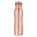 IVY by HomeStop Mahogany Curved Bottle with Cover (Copper_Free Size)...