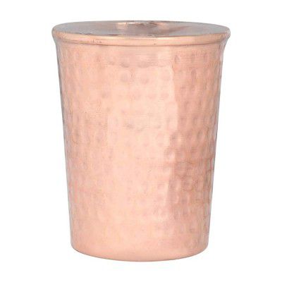 IVY by HomeStop Mahogany Hammered Glass (Copper_Free Size)