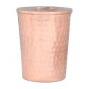 IVY by HomeStop Mahogany Hammered Glass (Copper_Free Size)...