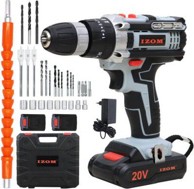 IZOM 20V IZOM Battery Operated Drill - IZ-CDK-20V Power & Hand Tool Kit  (1 Tools)