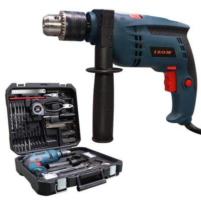 Izom ATC - 1001 Drill Machine Kit (Blue, Matte Finish, 110-Pieces)