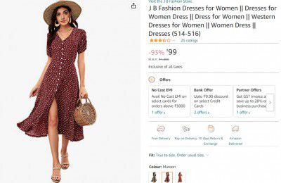 J B Fashion Dresses for Women || Dresses for Women Dress || Dress for Women || Western Dresses for Women || Women Dress || Dresses (514-516)