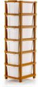 J K INTERNATIONAL 6 Compartments Plastic Multipurpose Drawer, Storage Organizer Home...