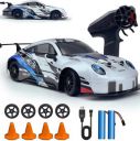J K INTERNATIONAL Racing Remote Control Car | Mini High Speed 4*4 Car Rechargeable Lithium Battery (White)...
