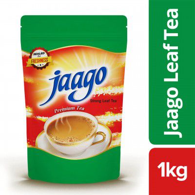 Jaago Loose Black Tea 1kg Pack | Chaipatti | Danedar Chai | CTC Leaf
