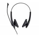 Jabra Biz 1100 Duo USB NC Global Wired On Ear Headphone with Mic (Black) (Part no -1159-0158)...