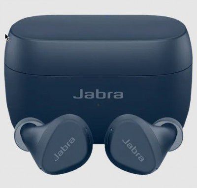 Jabra Elite 4 Active TWS Earbuds with Active Noise Cancellation (IP57 Water & Sweatproof, 28 Hours Playback, Navy Blue)