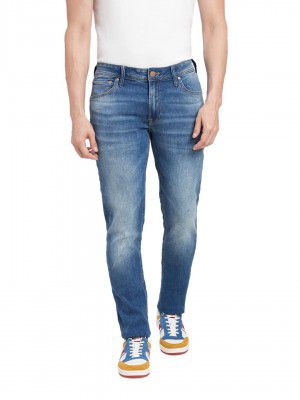 Jack & Jones Men's Ben Skinny Fit Low-Rise Jeans