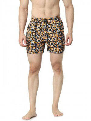 Jack & Jones Men's Cotton Blend Modern Regular Solid Boxer Shorts (Pack of 1)
